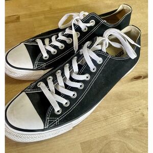 Converse Chuck Taylor All Star Black/White Low Top Sneakers M9 & W11
